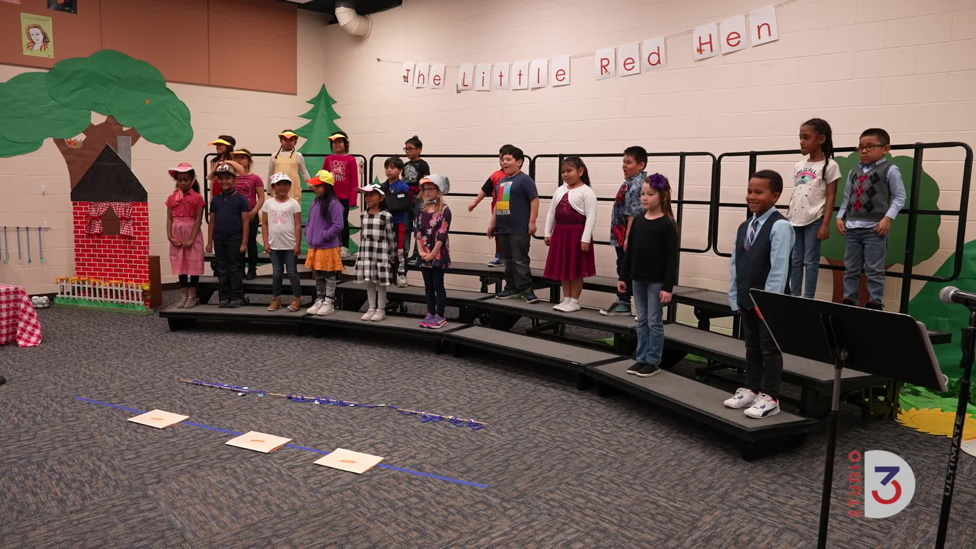 Ms. Coyle's 1st Grade Music Class Performing "The Little Red Hen" May 12, 2023