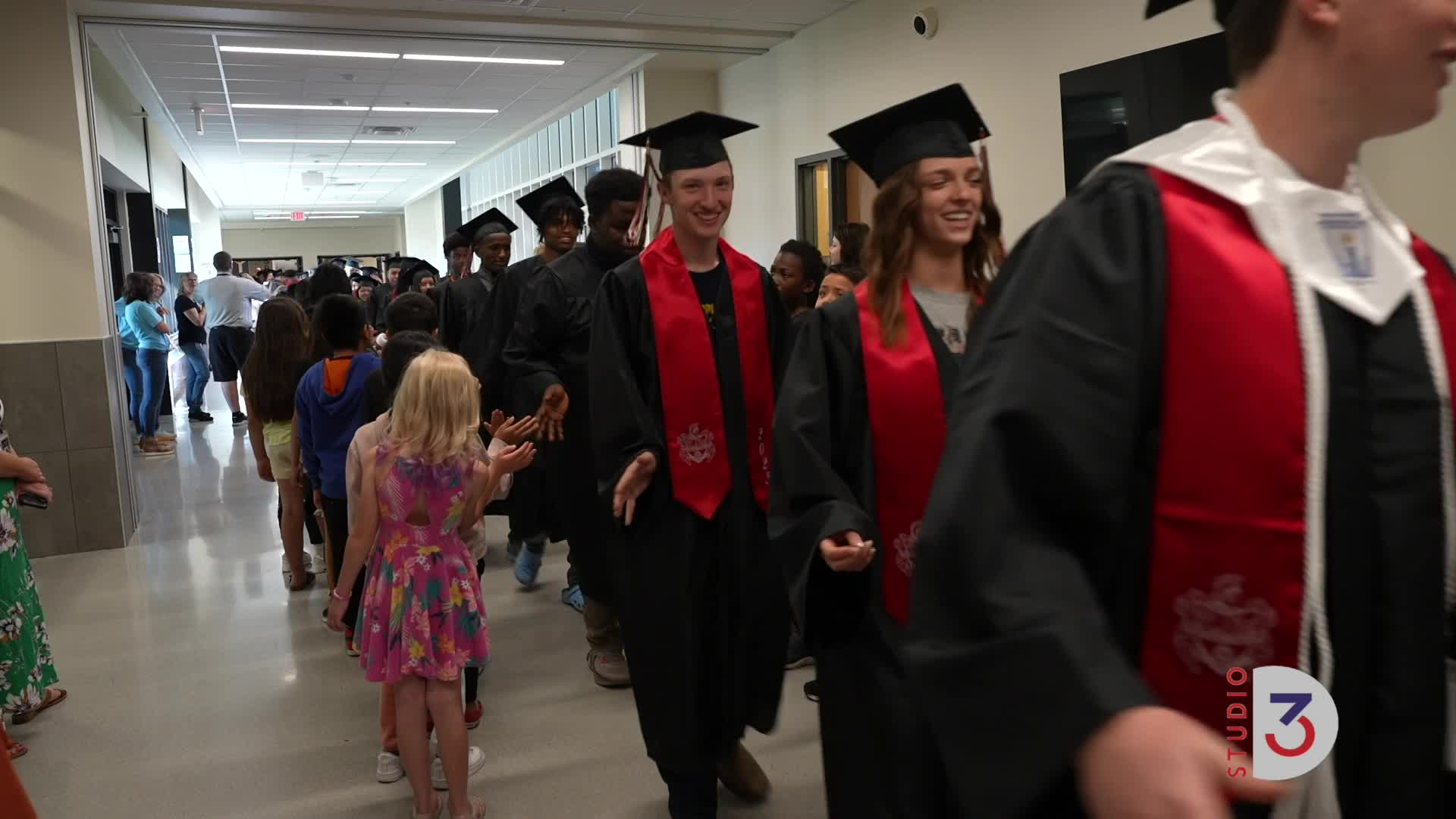 Grad Walk at Intermediate School May 26, 2023